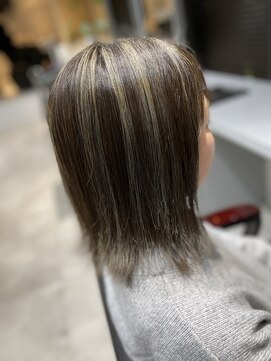 ネウィ 池袋(newi) 3Dカラー★☆しっかり筋感ハイライト☆★