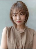 20代30代かわいい/顔周りレイヤー/髪質改善/髪質改善ストレート