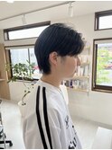 韓国風メンズウルフ