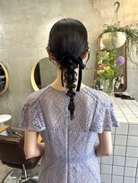 ヘアセット/お呼ばれヘア/パーティーヘア/小顔/学割