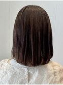 ボブ大人かわいい結べるボブアッシュカラ10代20代30代40代