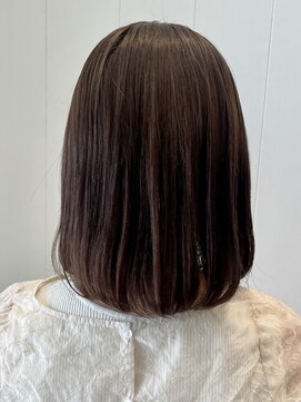 ステアケース 武蔵小杉店(stair:case) ボブ大人かわいい結べるボブアッシュカラ10代20代30代40代