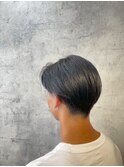 爽やかツーブロックショート