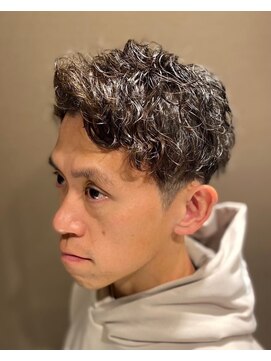 ヒロギンザ 福岡本店(HIRO GINZA) ピンパーマアップバング