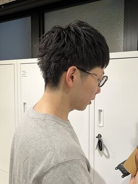 アイシーキョウト(I see kyoto) メンズナチュラルショート/ツーブロックスタイル