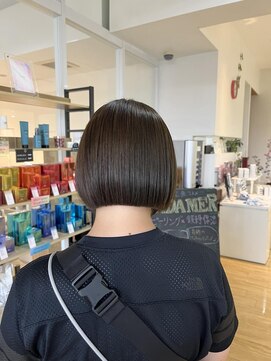サラ 新宮店(SARA) 髪質改善ストレート ミニボブ