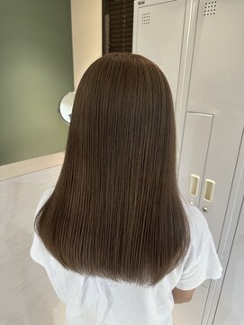 サラジュ 梅田店(SARAJU) saraju イシヅ 秋冬カラー☆オリーブグレージュ