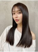 素髪が輝く大人の艶髪酸性ストレート【EVE】