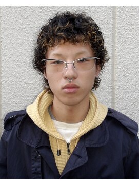 チクロ(ticro) 【チクロ】メンズウルフパーマ/80sへスタイル