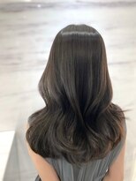 エヌ 大阪梅田店(enu) 【大阪梅田】透明感グレージュ×韓国風くびれ巻き