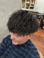 メンズ美容室 タカミ&nbsp;ツイストマッシュ 刈り上げ ツーブロック ツイストスパイラル
