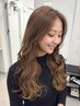 【イルミナ使用】カット+ブリーチなしダブルカラー+トリートメント