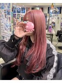 ▼レイヤーカット インナーカラー ブリーチカラー ダブルカラー