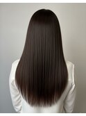 髪質改善ストレート
