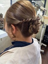 ヘッドショップパワープラス&nbsp;結婚式お呼ばれヘアセット/ヘアアレンジ/ブライダルヘアセット