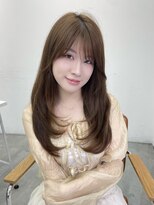 フォルテ 表参道店(FORTE) 【フォルテ千鶴】ダークブルー/ワンホンレイヤー/韓国ヘア/前髪