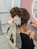 ビンナ(BINNA) 推し活♪ライブ参戦シニヨンヘアアレンジ