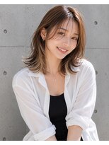 ムル 大口(muru) 夏オススメ!涼しげなミディアムレイヤー×インナーカラー