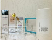 K&K beauty salonの雰囲気(ご自宅ケア用アイテムも多数取り揃えています)