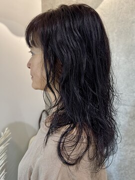 ヘア アイビー キチジョウジ(HAIR I Be, KICHIJOJI) 大人のミディアムパーマ【吉祥寺 白髪染め ロング セミロング】