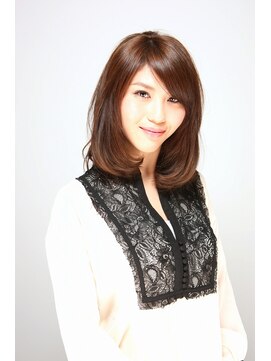 アース 大分セントポルタ店(HAIR&MAKE EARTH) 大人のミディアムボブ【EARTH大分店】