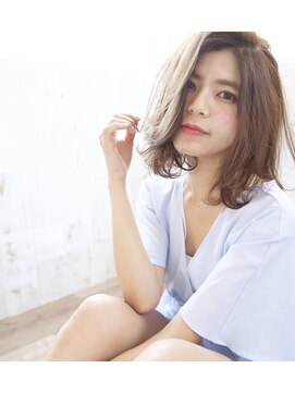 ハグ 横浜(HUG) 楽チン☆デジタルパーマで時短スタイリング♪