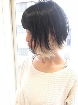 ランプ ヘアー(lamp hair) 【lamp尾崎】インナーカラー、ショートレイヤー