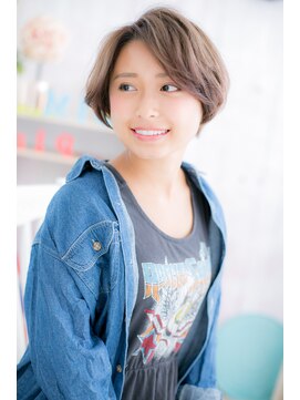 ヘアアンドビューティー ミック(Hair & Beauty miq) 無造作感が魅力…ラフ大人ボブa