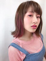 グロウ(grow)&nbsp;インナーカラー　ピンク