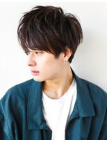 ラルユー 金山(LallYou)&nbsp;かき上げヘア/イメチェンヘアスタイル/パーマ/黒髪