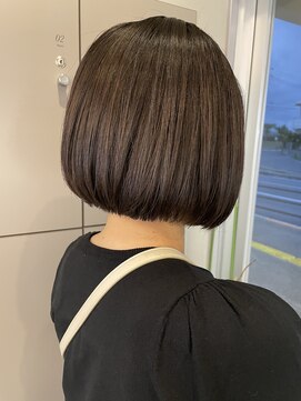 エイト 沖縄豊崎店(EIGHT toyosaki) 【EIGHT 豊崎】お客様スタイル_つるっとまとまるコンパクトボブ