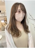 柔らかレイヤーカット_ブリーチしないダブルカラー