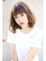 ヘアアンドメイク シークネクスト(HAIR&MAKE SeeK NEXT)&nbsp;【SeeK　NEXT島貫】ニュアンスカール×ボブ　vo1