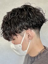 フゥ 宇都宮(FeU) 波巻きスパイラルパーマ刈り上げニュアンスパーマ