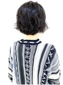 【morio成増/玉井】リアルパーマ　ショートボブ