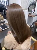 絹髪ベージュブラウン
