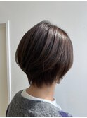 20代30代40代小顔ハンサムショートアッシュブルーブラック
