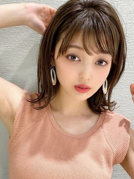 シルクレイ 新宿店(Silk-lei) ショコラアッシュ/こなれミディ/美髪/愛されくびれヘア/新宿