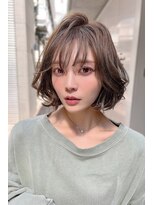 リークフー(Ree cu fuu)&nbsp;10代20代30代40代前髪　ふんわりボブ　藤沢