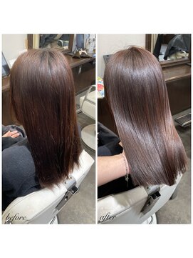 ムーブ(Moob) 透明感や艶感たっぷりなくすみ感ヘアカラー【別府】