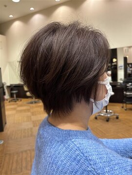 ユニックス イオンモール柏店(UNIX) ショコラブラウン×ショートボブ