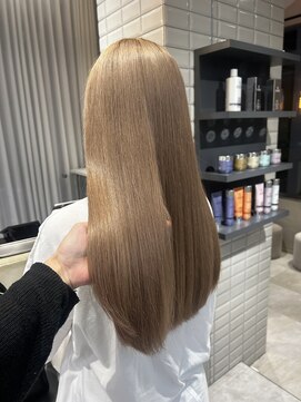 リリー(Lilley) 【lilley 稲永麻衣】髪質改善+ブリーチ+ロングヘア+韓国ヘア