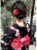浴衣アレンジ　三鷹/吉祥寺　清