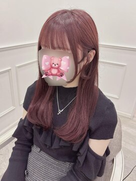 リルミー(Lilme) ぱっつん前髪×ぴたっと触覚×S字後れ毛＊まゆ