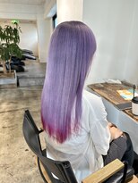 ザ オーダー(THE ORDER)&nbsp;ラベンダーカラー裾カラーレッド