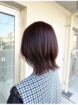 アルレン(Allen) レイヤーボブ【チェリーレッド/ボルドー/宇都宮】