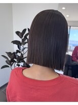 ブランシュ(BLANCHE)&nbsp;【BLANCHE】切りっぱなしボブ+ラベンダーアッシュ