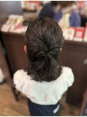 キッズヘアアレンジ