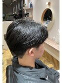 縮毛矯正センターパート