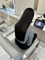 キング 梅田(K!ng)&nbsp;縮毛矯正髪質改善ハイライトレイヤーカット梅田美容室エクステ